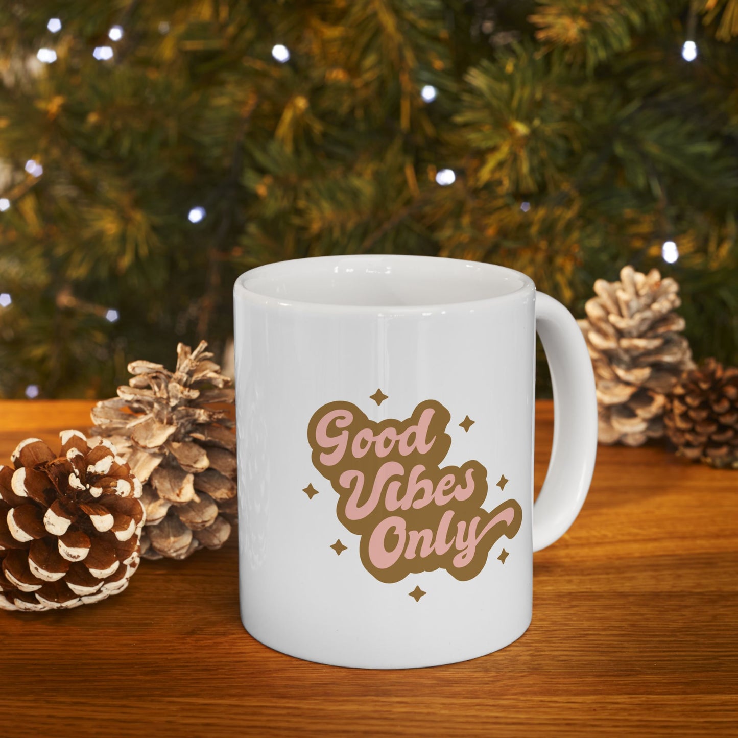 Good Vibes Only Ceramic Mug