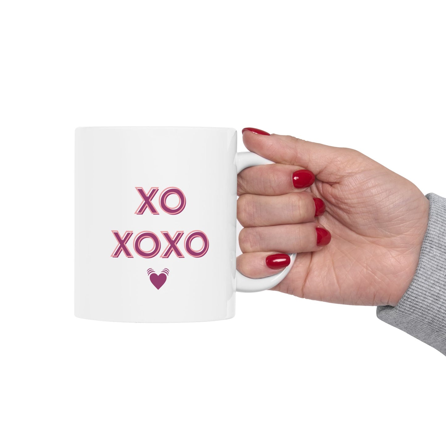 XOXO Ceramic Mug