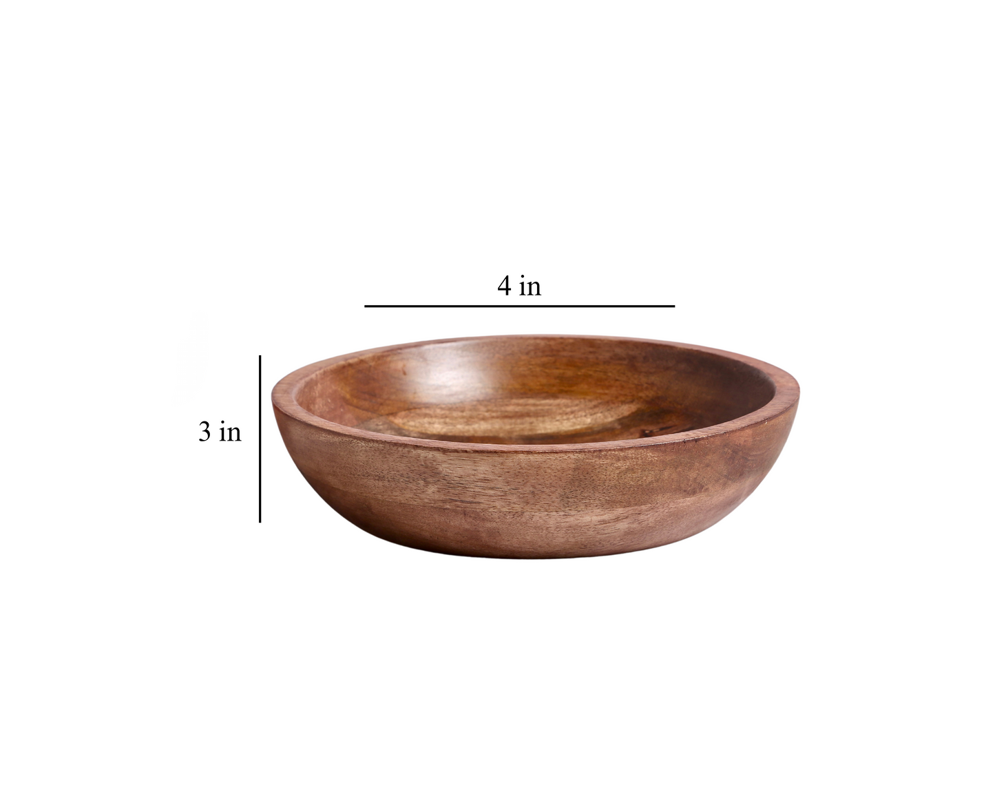 Mango Wood Salad Bowl