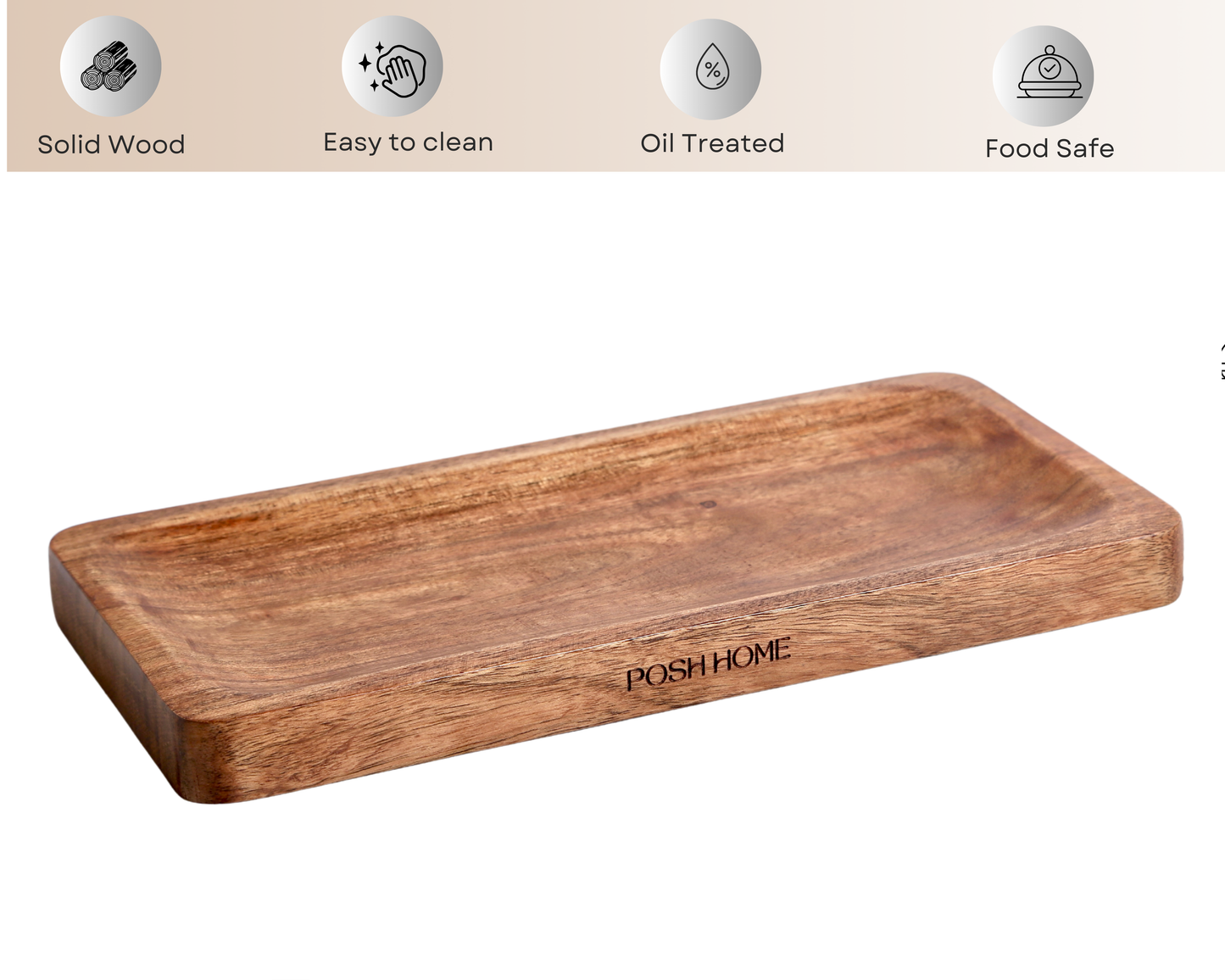 NORA Wooden Tray