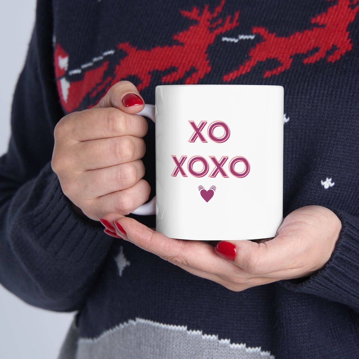 XOXO Ceramic Mug