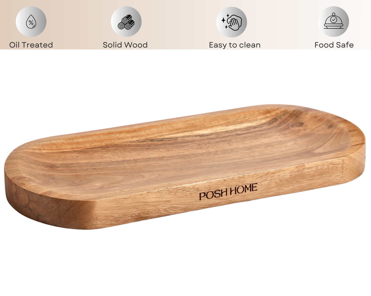 PULSE Wooden Tray