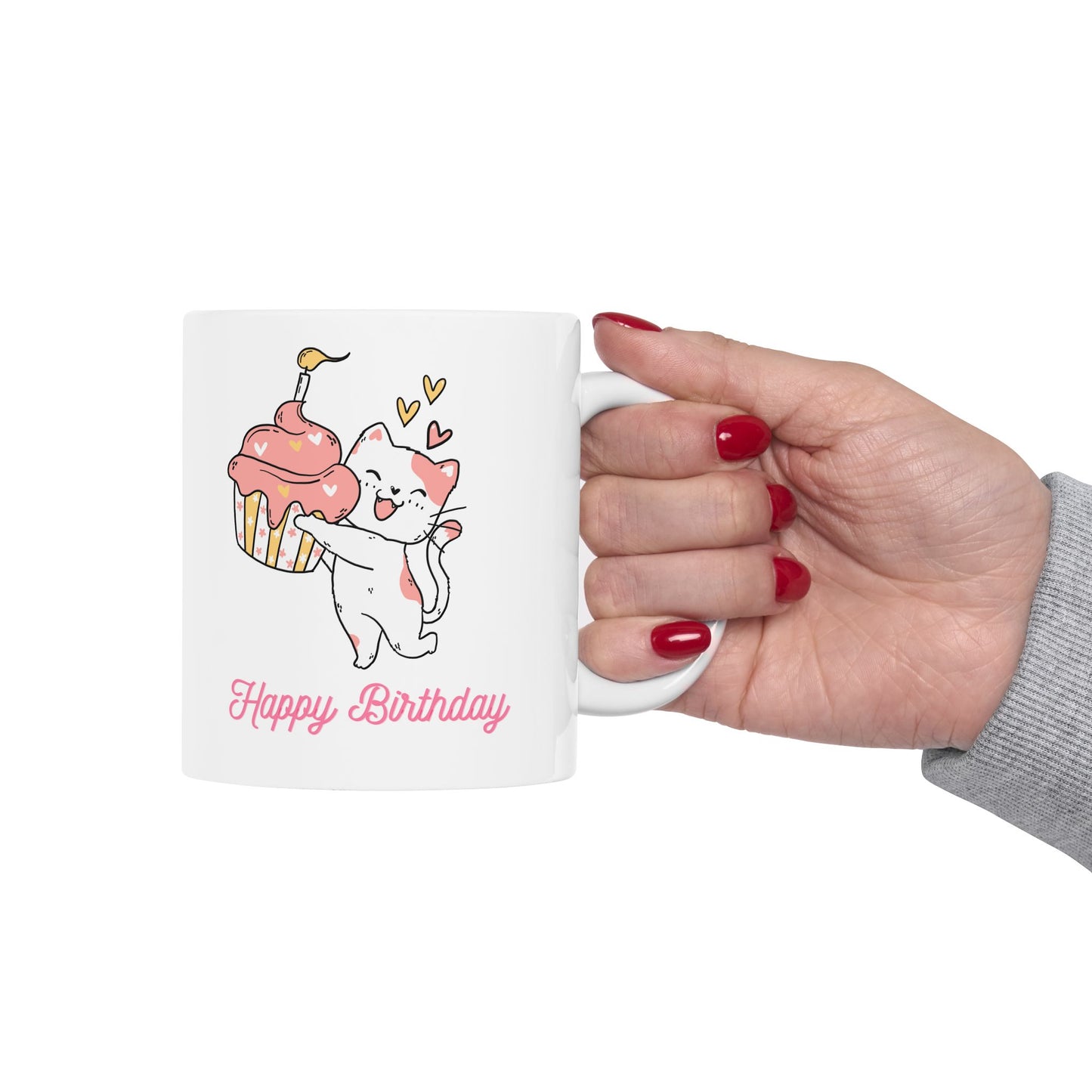 Happy Birthday Ceramic Mug