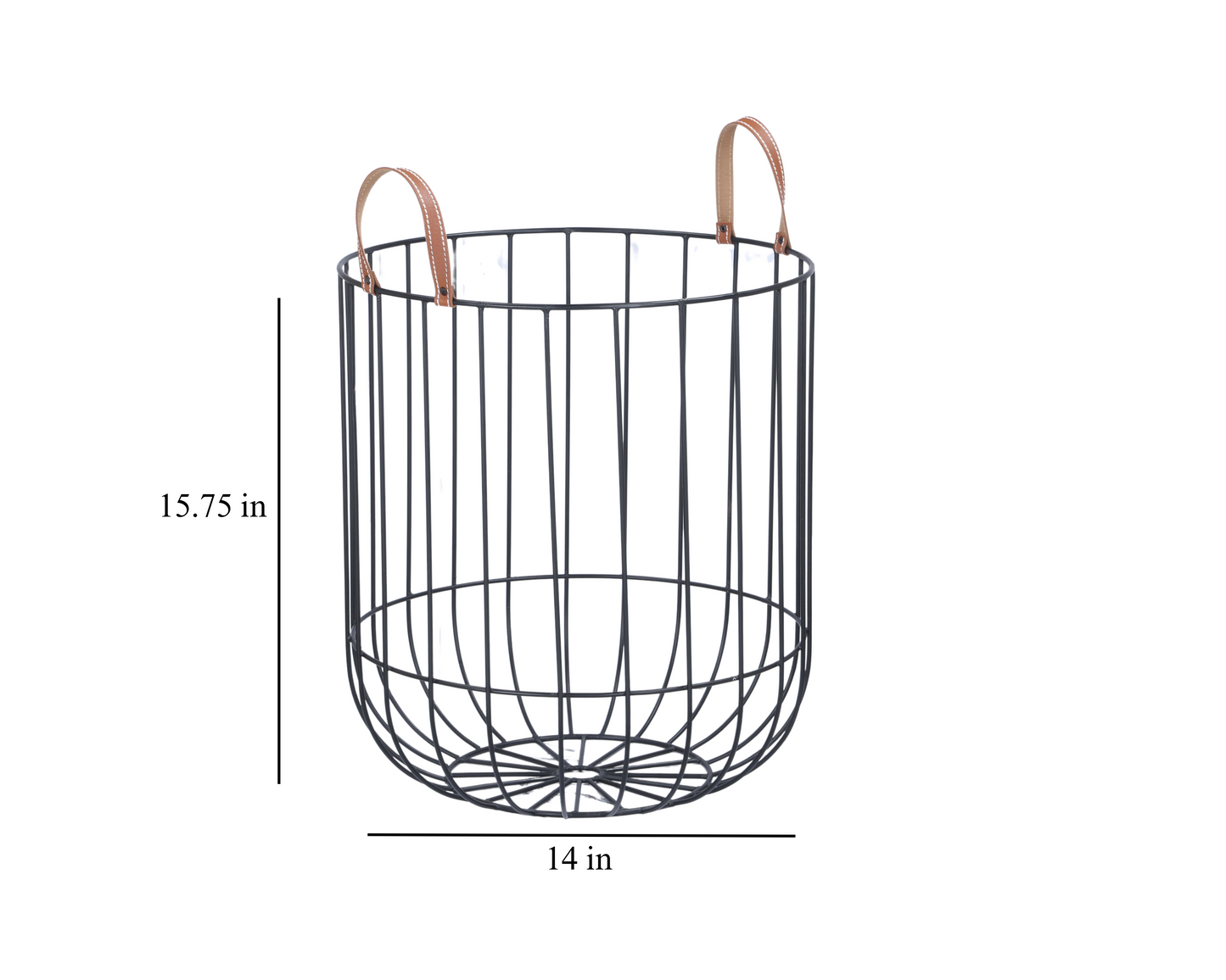 Round Metal Basket