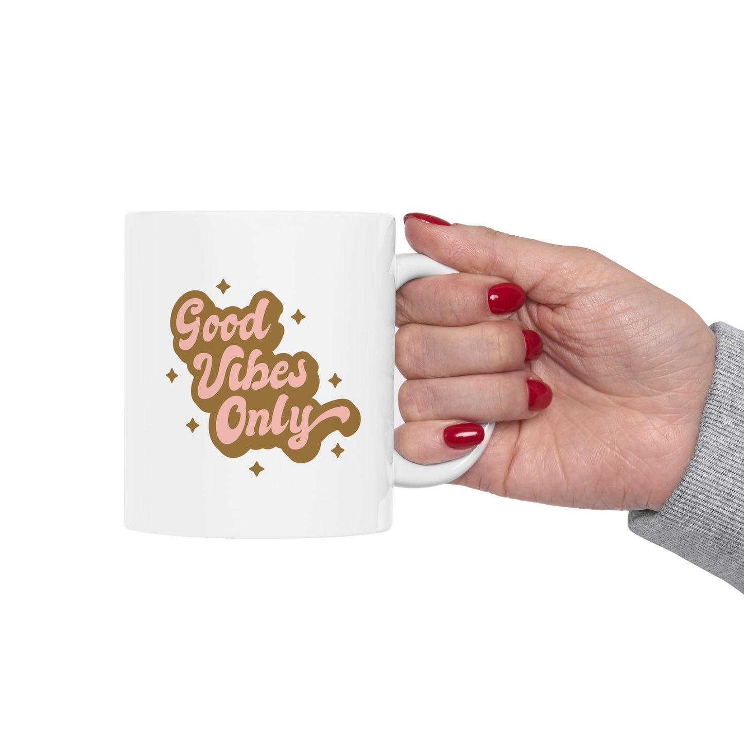 Good Vibes Only Ceramic Mug