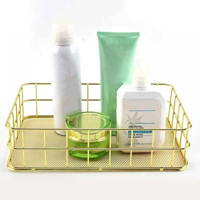 Gold Mesh Organiser