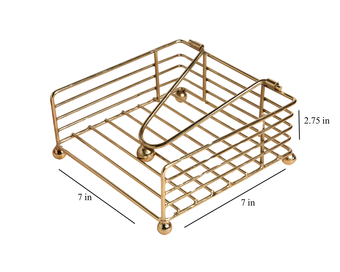 SPARK Golden Napkin Holder