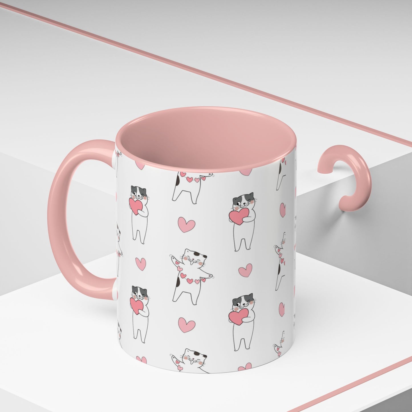 Cute Kitty Ceramic Mug || 350ML