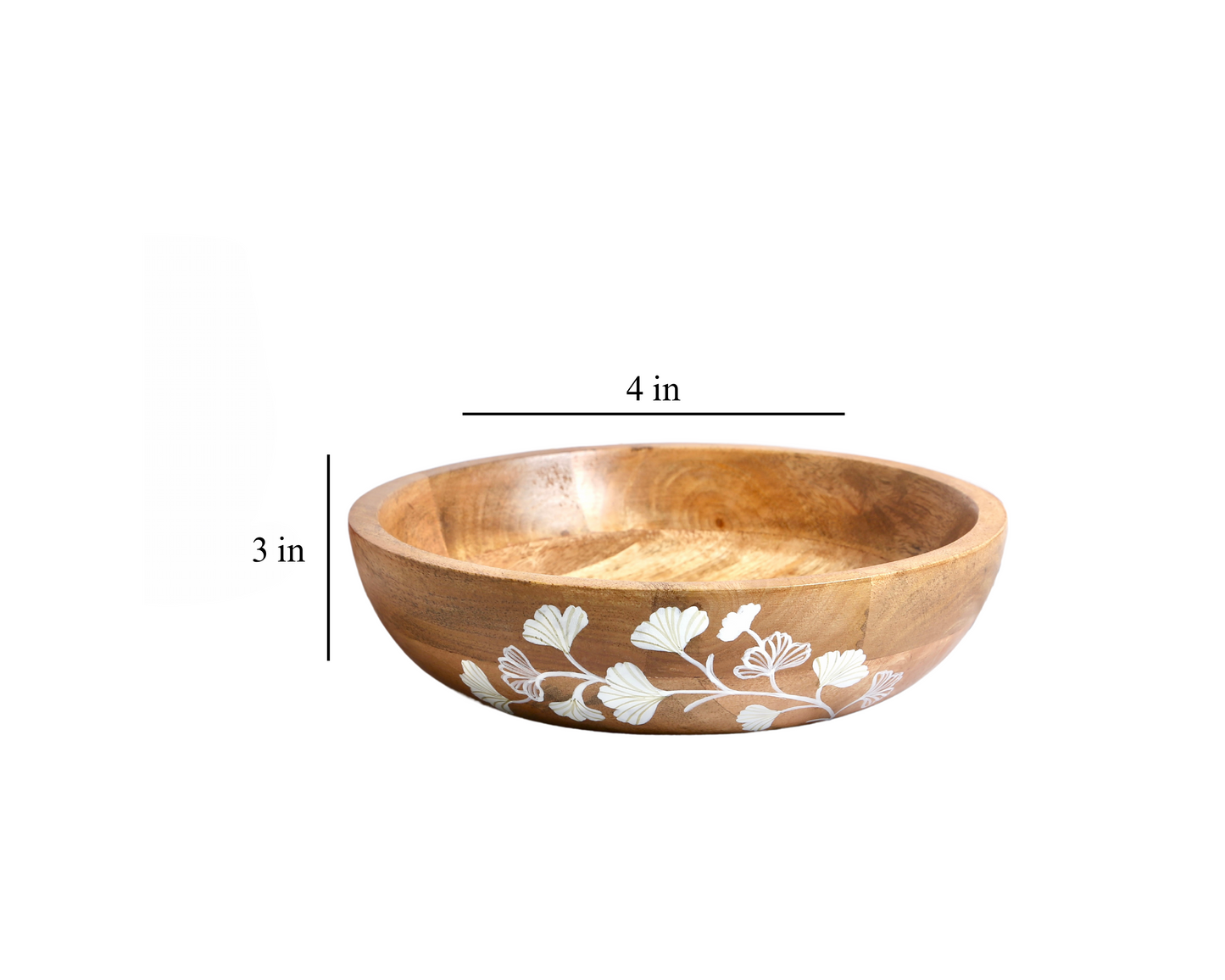 Lily Wooden Bowl