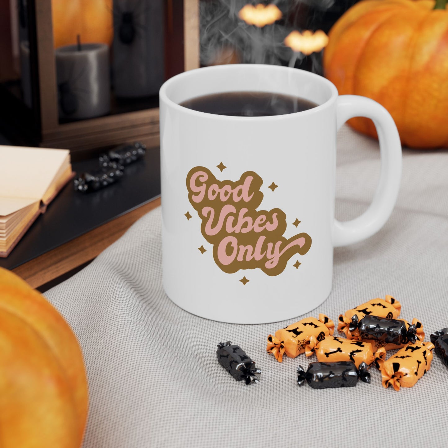 Good Vibes Only Ceramic Mug