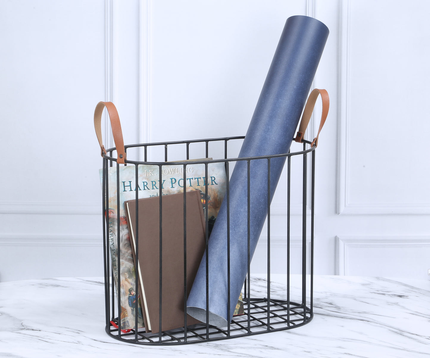Oval Metal Basket