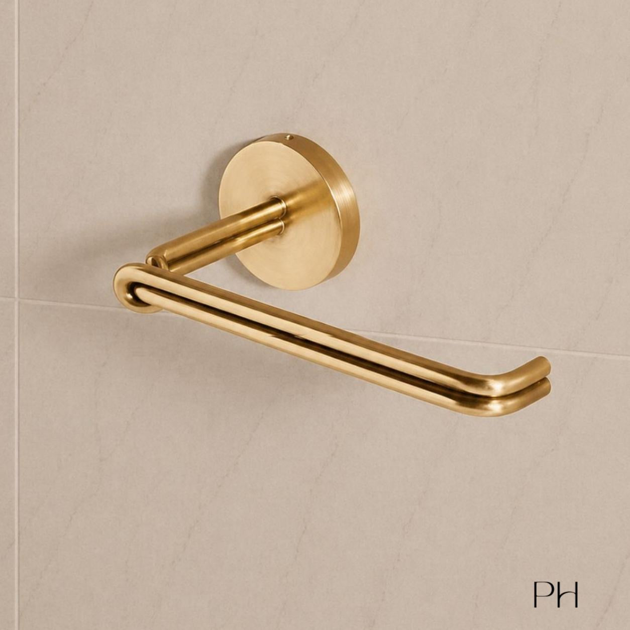 Peel and Stick Twist Towel Holder