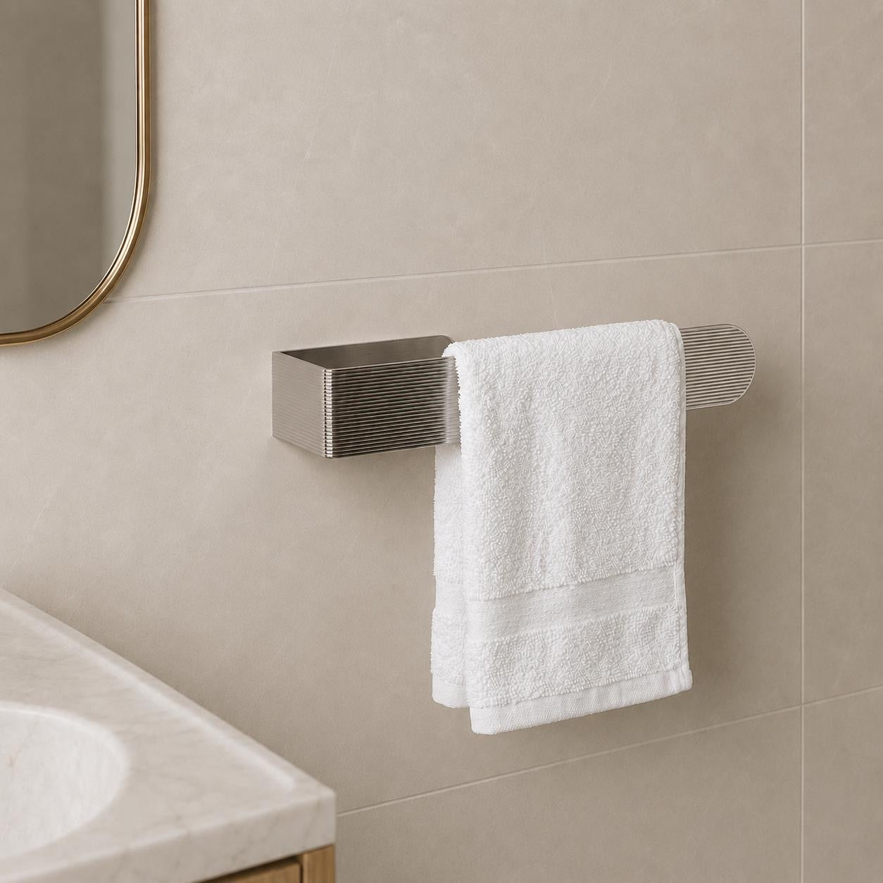 Peel and Stick Towel Holder