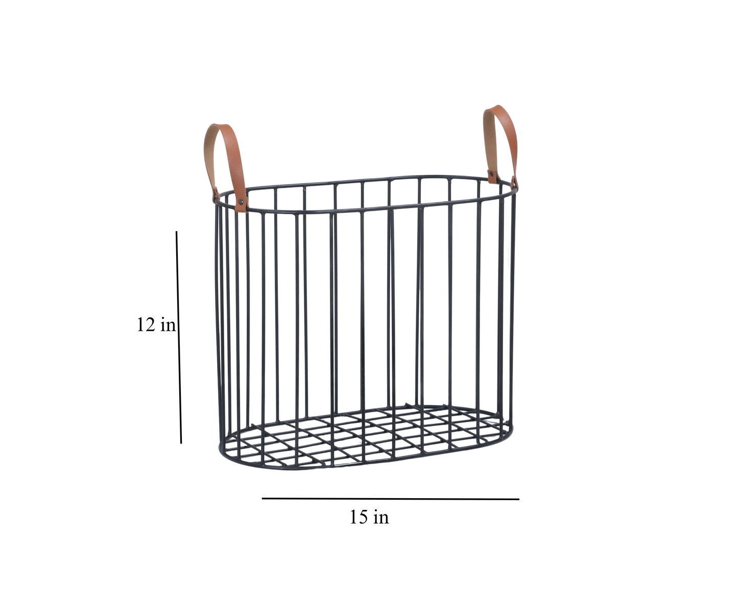 Oval Metal Basket