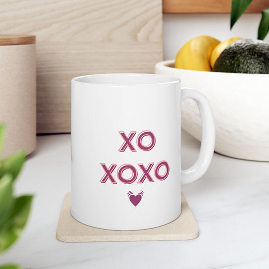 XOXO Ceramic Mug