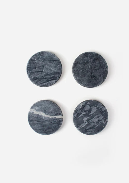 Black Marble Coaster