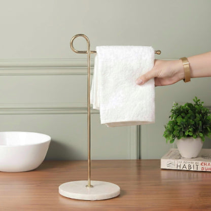 Luxe Marble Towel Holder