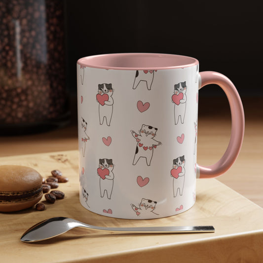 Cute Kitty Ceramic Mug || 350ML