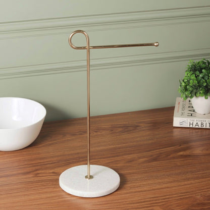 Luxe Marble Towel Holder