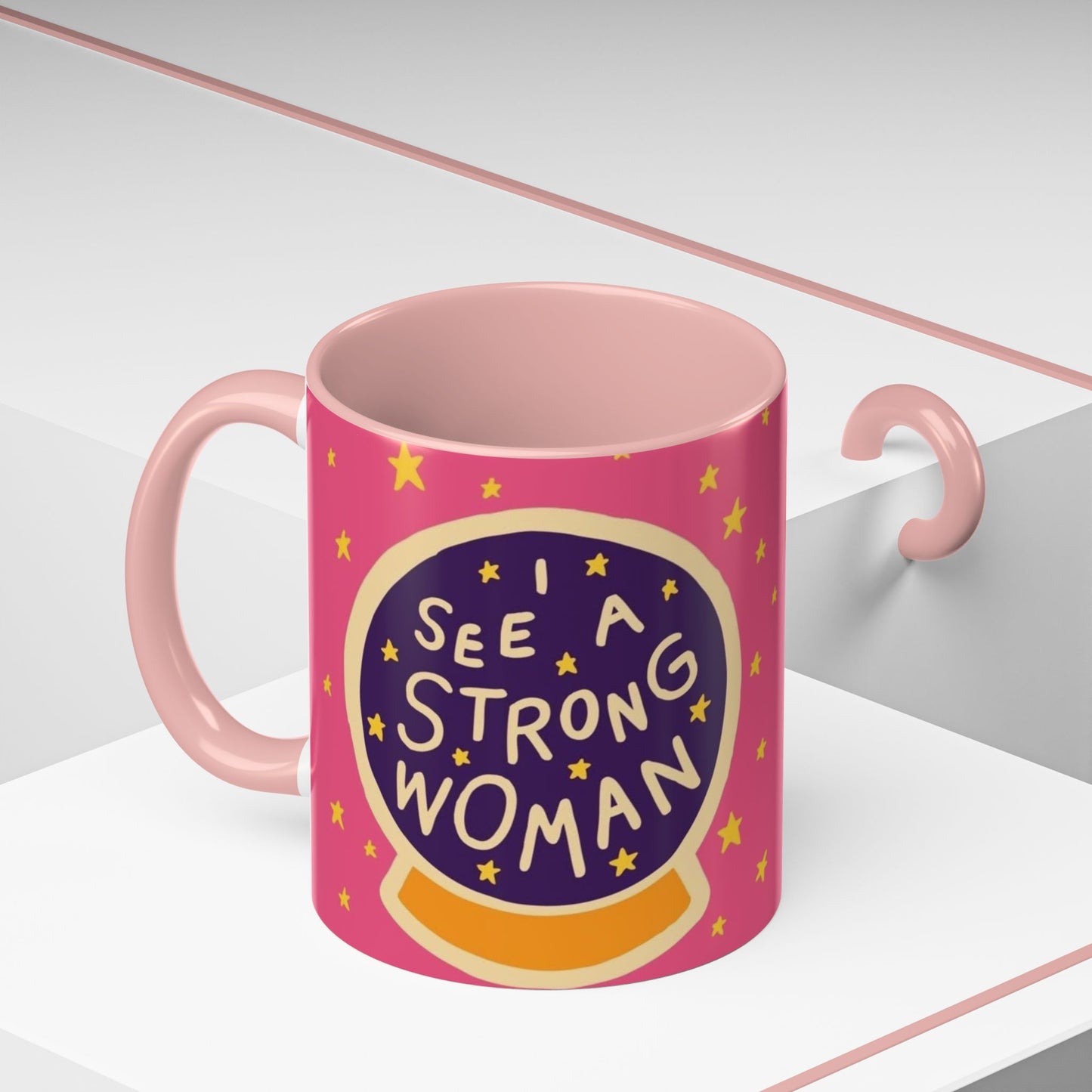 I see a strong woman Ceramic Mug || 350 ML