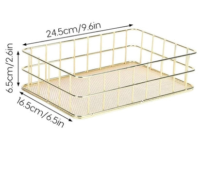 Gold Mesh Organiser