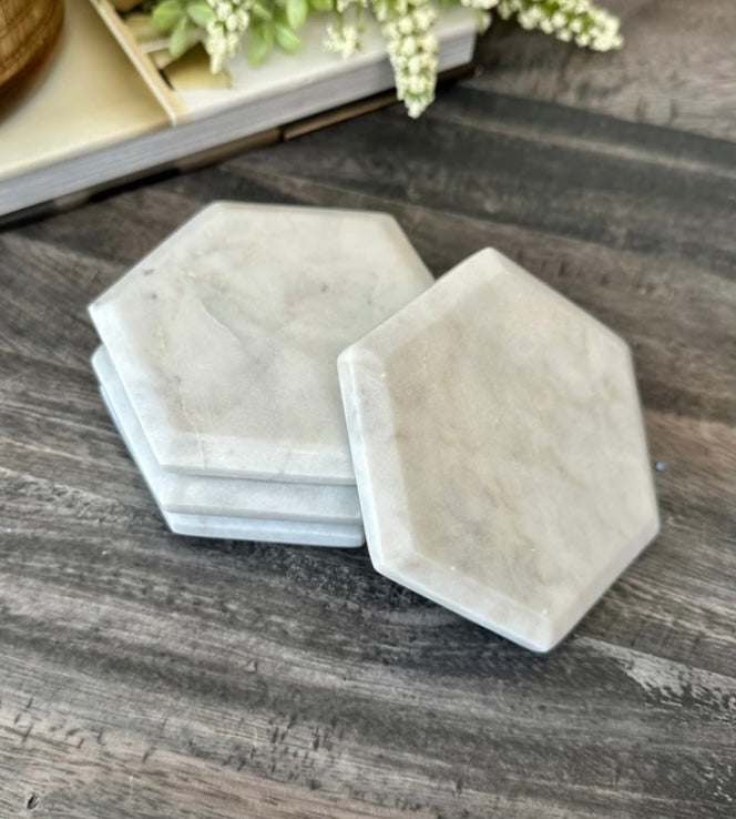 Grey Marble Coaster