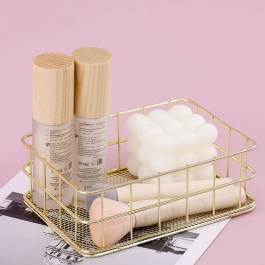 Gold Mesh Organiser