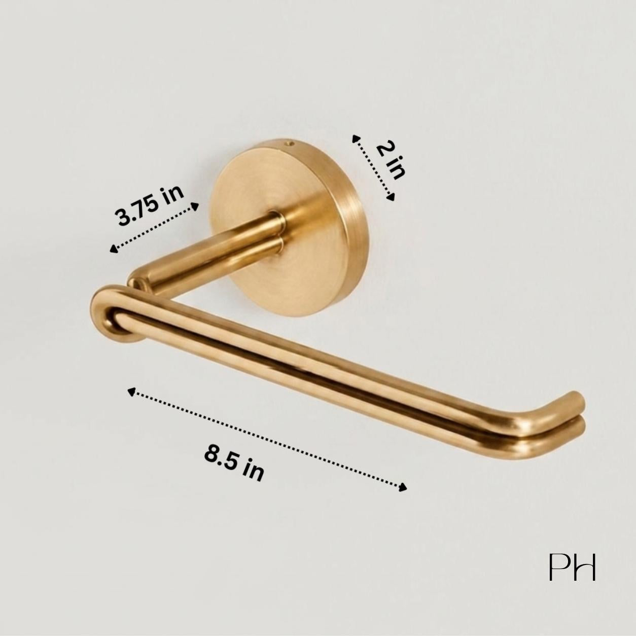 Peel and Stick Twist Towel Holder