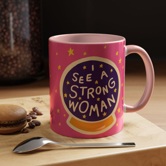 I see a strong woman Ceramic Mug || 350 ML