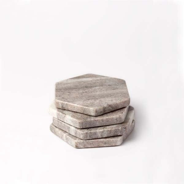 Grey Marble Coaster