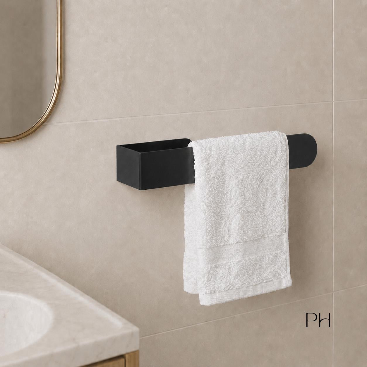 Peel and Stick Towel Holder