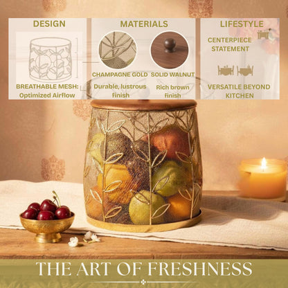 Phalam Golden Fruit Basket