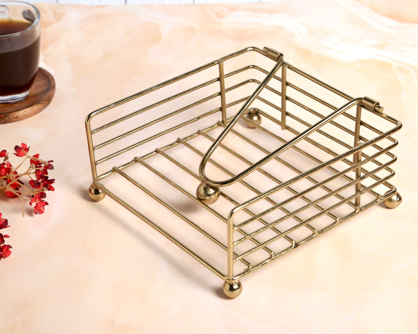 SPARK Golden Napkin Holder